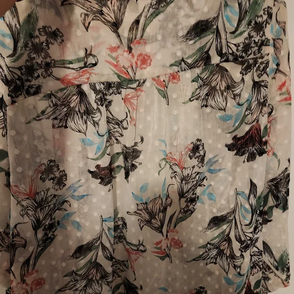 Torrid floral shirt size 4 - Picture 5 of 5